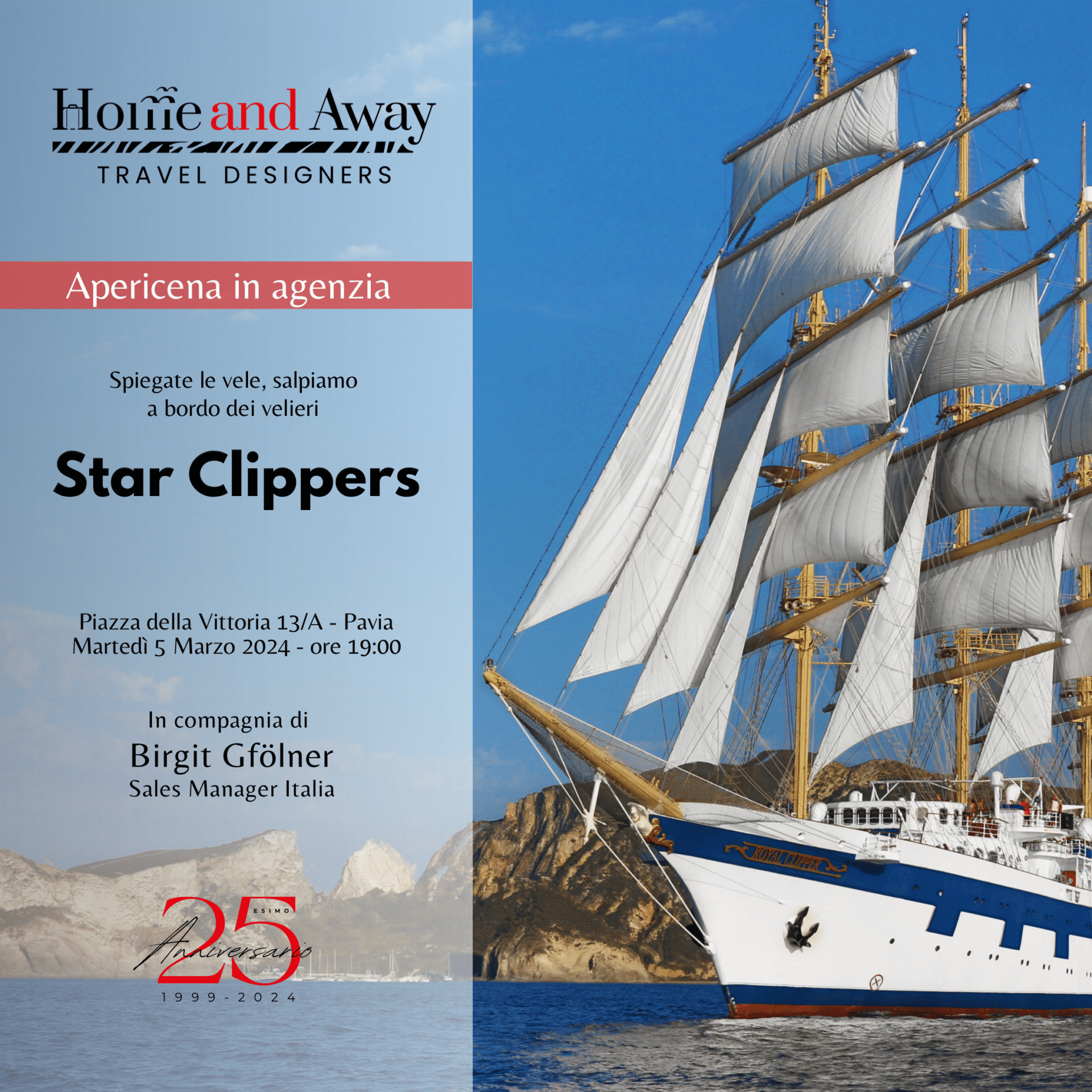 Invito Apericena Star Clippers-1