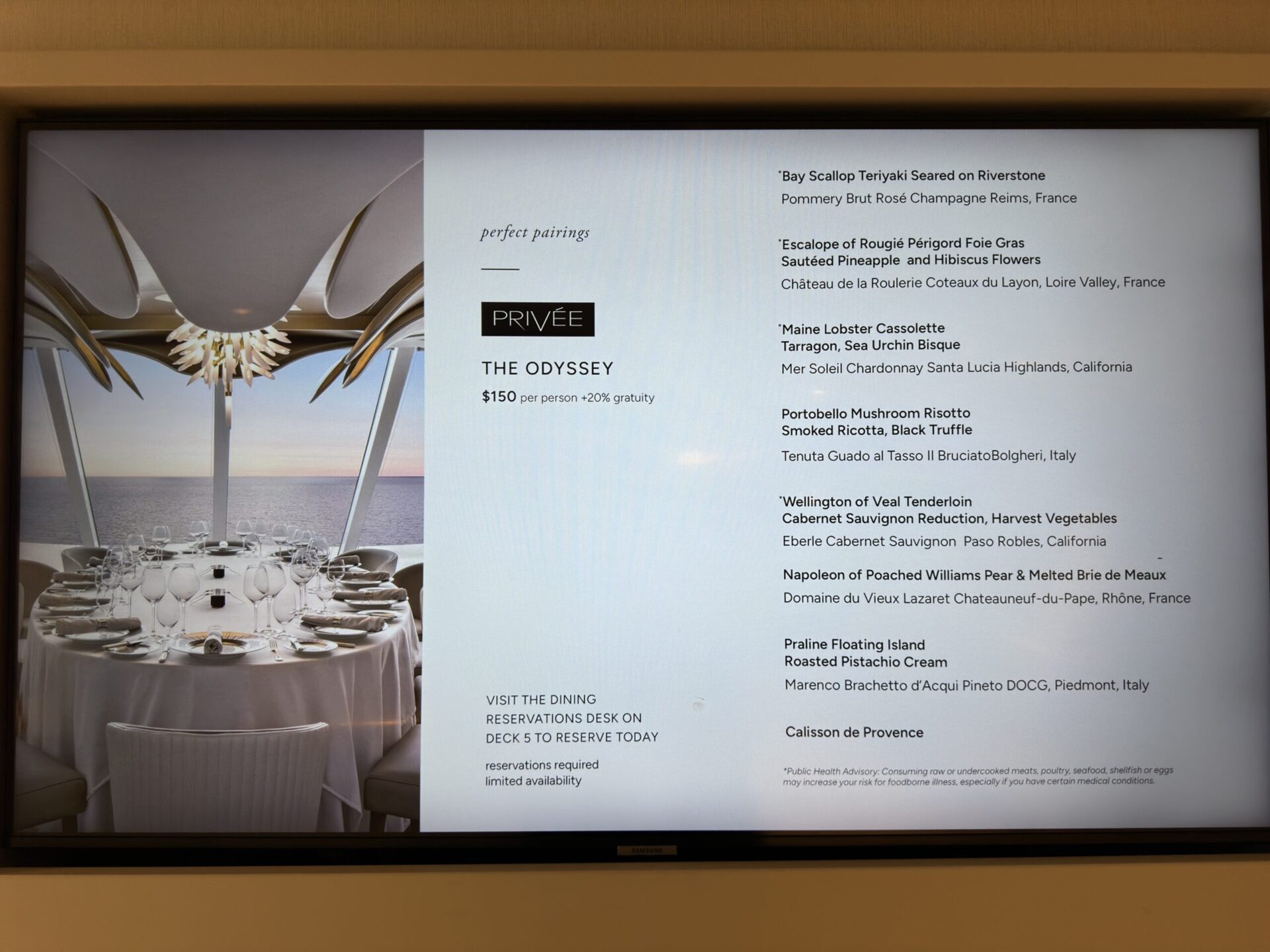 OCEANIA CRUISES - VISTA - Gallery Image