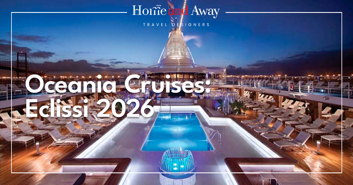 Oceania Cruises Eclissi 2026: vivi l'eclissi solare con crociere da sogno