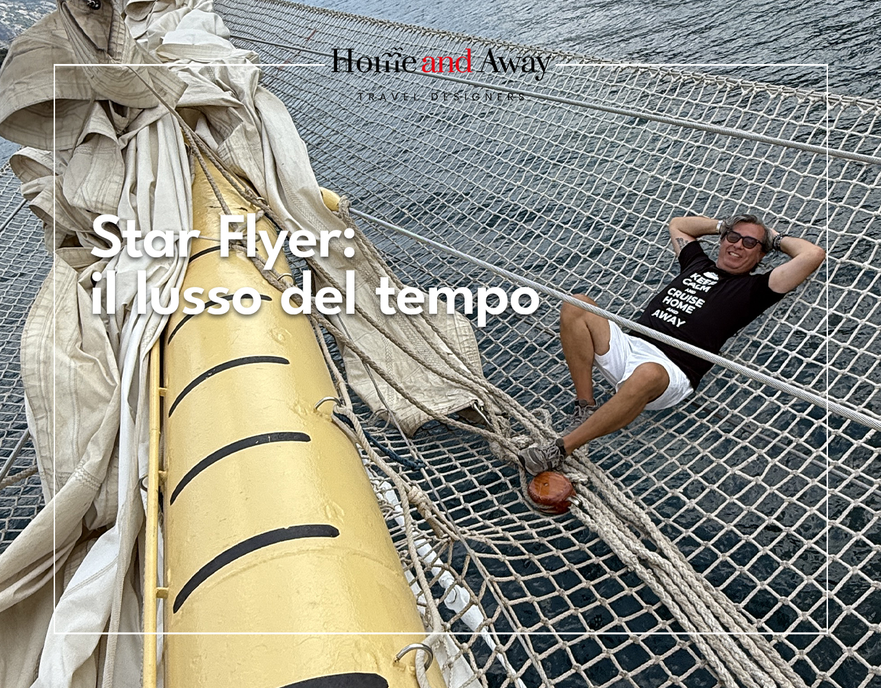 Star Flyer: il lusso del tempo a vele spiegate