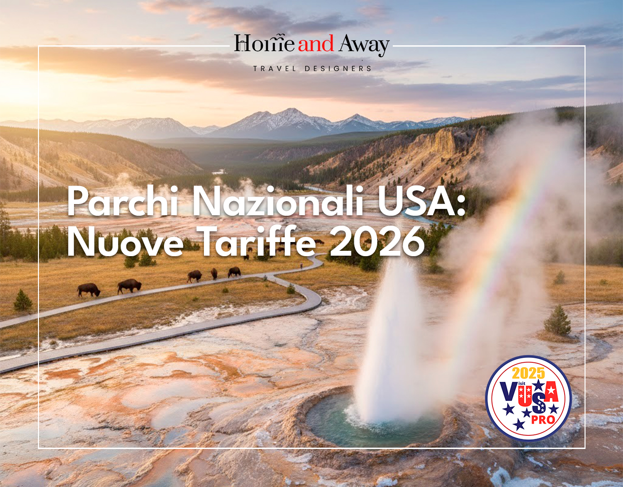 USA 2026: Nuove Tariffe dei Parchi Nazionali