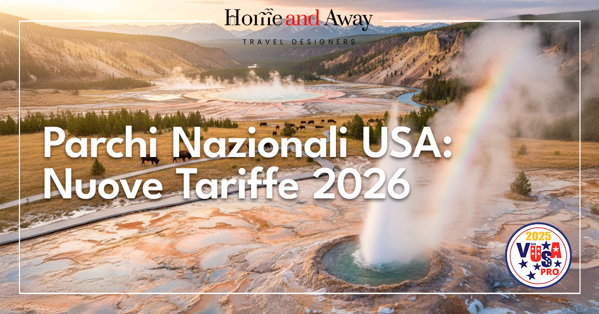 USA 2026: Nuove Tariffe dei Parchi Nazionali